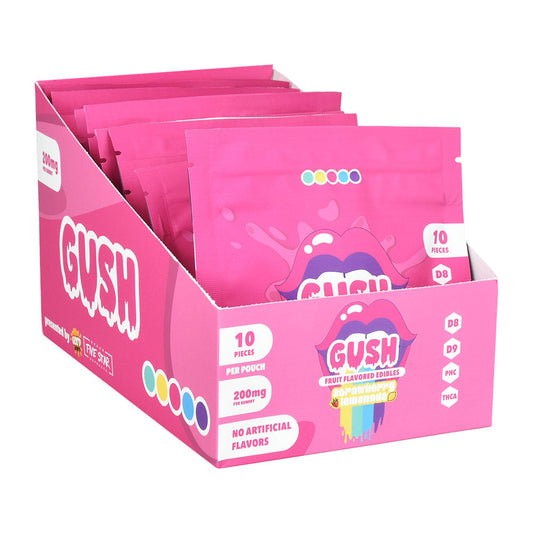 GOO'D Gush D8, D9, THCA, PHC Gummies-200mg 10 pc /10pk